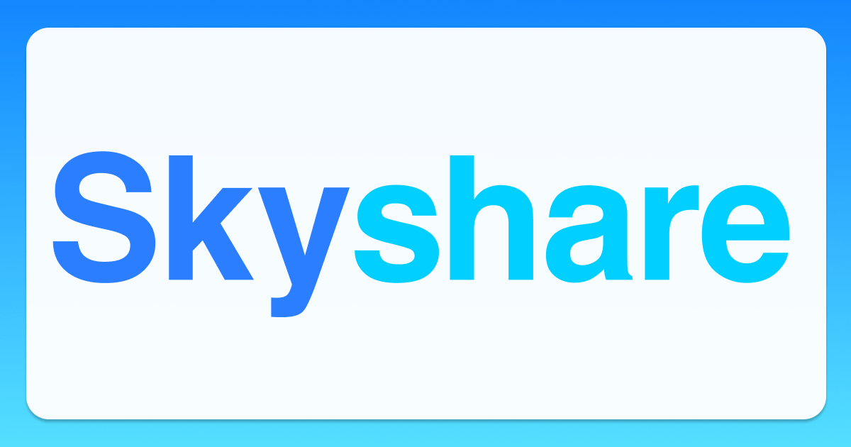 Skyshare - Share Bluesky to X